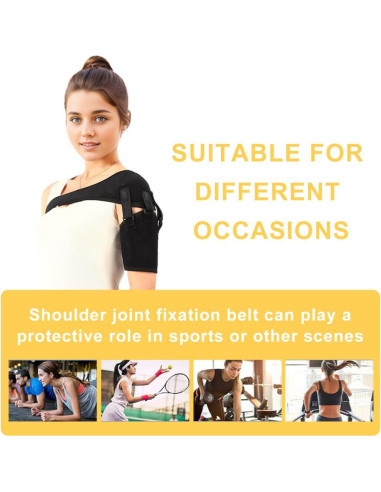 Faja de Hombro Ajustable Malloraned para Alivio de Dolor