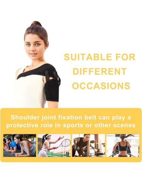 Faja de Hombro Ajustable Malloraned para Alivio de Dolor