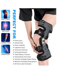 Rodillera Descompresora OA RISURRY para Osteoartritis - Soporte Ajustable 2
