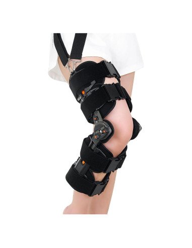 Férula de Rodilla ROM FocuBoody Ajustable para Rehabilitación
