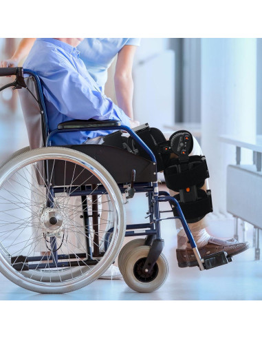 Férula de Rodilla ROM FocuBoody Ajustable para Rehabilitación