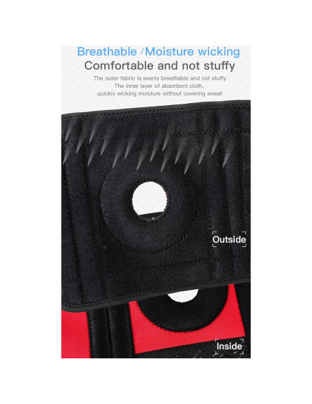 Férula de Rodilla SUJAYU Ajustable para Alivio de Dolor