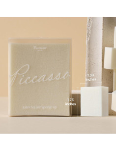 Esponjas de Maquillaje Cuadradas Piccasso 6P - Latex Hidrofílico 2