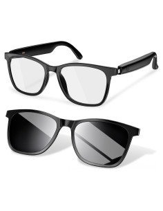 Gafas Inteligentes BUDAOLIU GS05 con Altavoz Bluetooth y Lentes UV