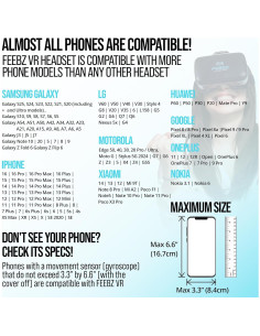 Gafas de Realidad Virtual FEEBZ 2.0 para Niños - iPhone y Android 2