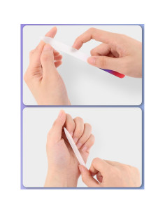 Paquete de 2 limas de vidrio Diodiva con estuche - 2mm 2