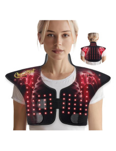 Almohadilla de Terapia de Luz Roja Charmpilot para Cuello y Hombros