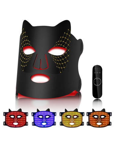 Máscara de Terapia de Luz Roja Fastfafa 850nm Portátil