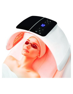 Máscara de Terapia de Luz LED Duevie 7 en 1 para Cuidado Facial