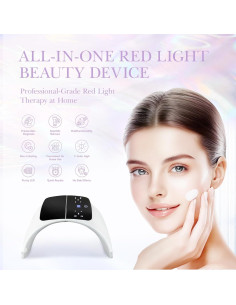 Máscara de Terapia de Luz LED Duevie 7 en 1 para Cuidado Facial 2