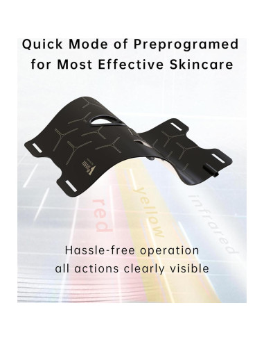 Máscara de Terapia de Luz Infrarroja VYM - Cuidado Facial 130g