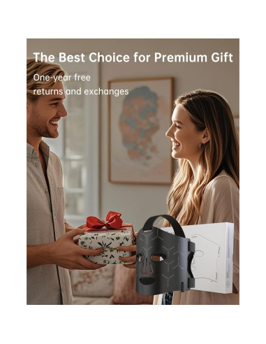 Máscara de Terapia de Luz Infrarroja VYM - Cuidado Facial 130g