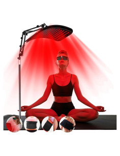 Lámpara de Terapia de Luz Roja MQHOOB 3 en 1 660nm 850nm
