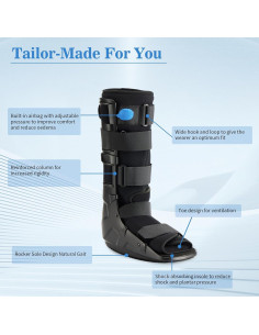 Bota de Fractura Alta Medibot Air Cam Walker - Pequeña 2