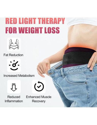 Cinturón de Terapia de Luz Roja Infrarroja Tamthna 2025 - Alivio del Dolor