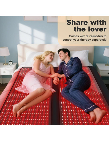 Saco de Dormir Terapia de Luz Roja GUYULUX 2352 LEDs 660nm 850nm