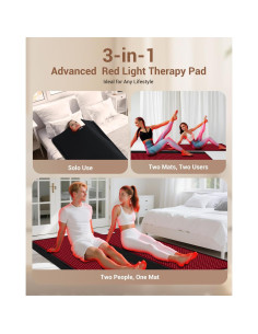 Saco de Dormir Terapia de Luz Roja WEETALL 270W 180x80cm 2