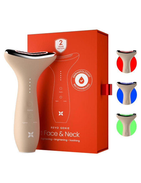 Masajeador Facial REVO Genie con Terapia LED para Arrugas