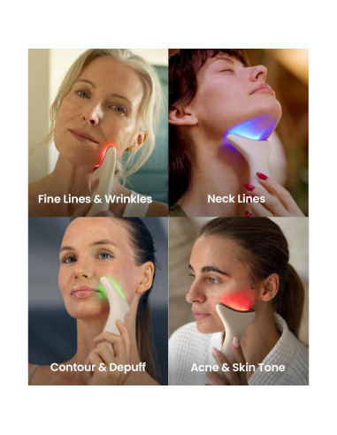 Masajeador Facial REVO Genie con Terapia LED para Arrugas