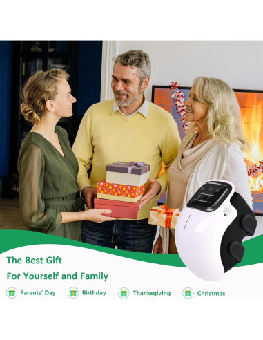 Masajeador de Rodilla Inalámbrico Sinoteryx ST-1101 con Calor y Vibración