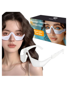 Gafas de Terapia de Luz Roja CANTENDO para Ojos - Masajeador LED