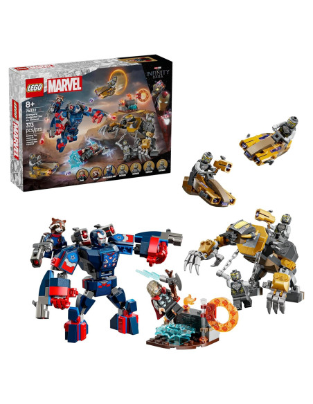 LEGO Marvel Avengers: Endgame Thor vs. Chitauri 76322 - Juguete de Construcción con 7 Minifiguras LEGO Marvel Avengers: Endgame Thor vs. Chitauri 76322 - Juguete de Construcción con 7 Minifiguras