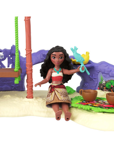 Set de Juego Aventura en la Isla de Moana Mattel 15 Piezas