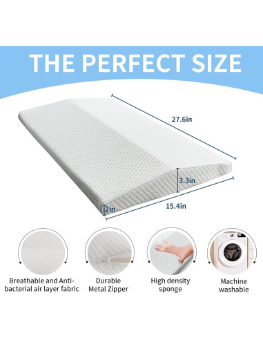 Cojín Lumbar Eiury de Espuma Viscoelástica - Alivio Espalda