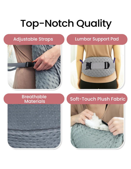 Almohada Postquirúrgica Zomaple HYP4004 para Histerectomía y Cesárea