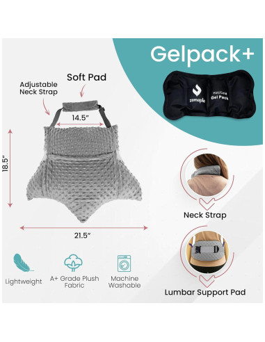 Almohada Postquirúrgica Zomaple HYP4004 para Histerectomía y Cesárea