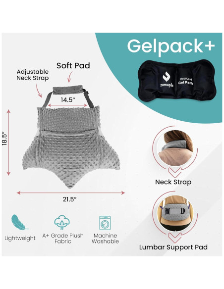 Almohada Postquirúrgica Zomaple HYP4004 para Histerectomía y Cesárea