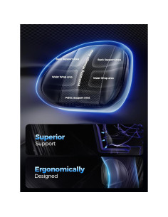 Cojín Lumbar Ergonómico Trygoal L0121 Espuma Viscoelástica 2