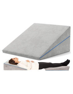 Cojín en Cuña Ajustable AllSett Health - Espuma Viscoelástica 3 en 1