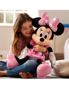Peluche Grande Minnie Mouse Disney 54 cm Vestido Rosa 2