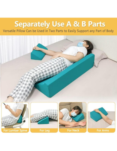 Cojín en Cuña NEAUDE 86x30.5 cm para Prevención de Escaras