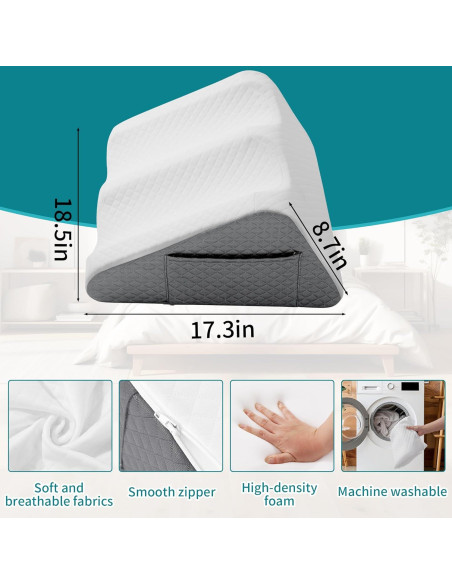 Almohada de Elevación de Pierna BALAPET 22.1 cm para Recuperación