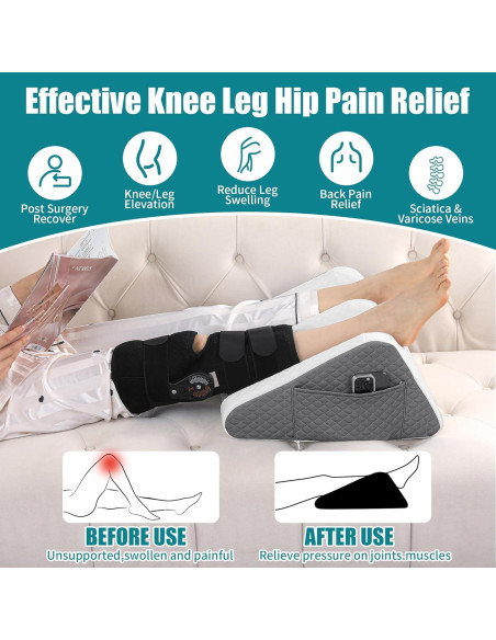 Almohada de Elevación de Pierna BALAPET 22.1 cm para Recuperación