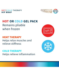 Faja de Alivio para Cadera Copper Fit - Gel Frío y Caliente 2