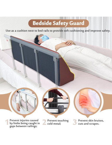 Cuña de Espuma AOSSA para Barandilla de Cama 86.4 cm