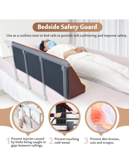 Cuña de Espuma AOSSA para Barandilla de Cama 86.4 cm