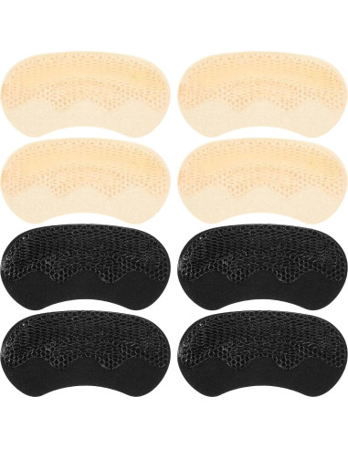 4 Pares Almohadillas de Talón YBEATY Gel Suave Antideslizantes