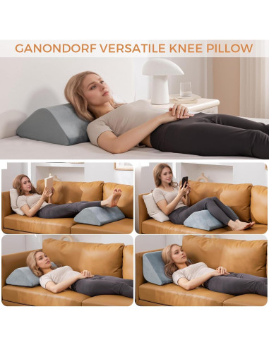Almohada en Cuña para Rodillas Ganondorf - Soporte Post-Cirugía