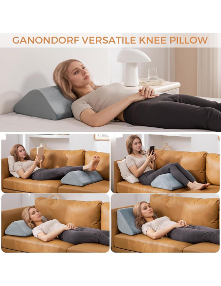 Almohada en Cuña para Rodillas Ganondorf - Soporte Post-Cirugía