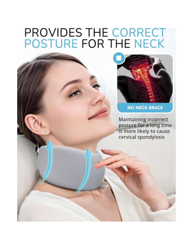Faja Cervical Viscoelástica Artelse - Alivio Dolor y Corrección Postura