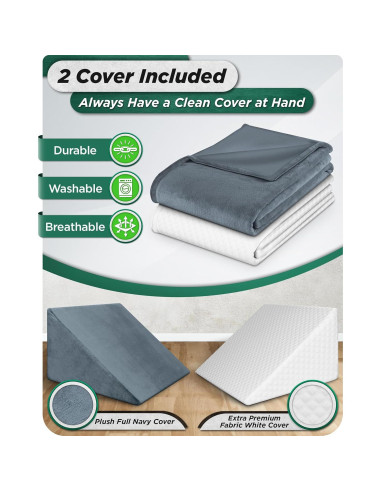 Almohada Wedge Ortopédica Lunix LX14 Espuma de Memoria 1pc