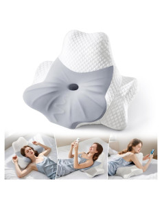 Almohada Ergonómica LeArex JK318 de Espuma Memoria Ajustable