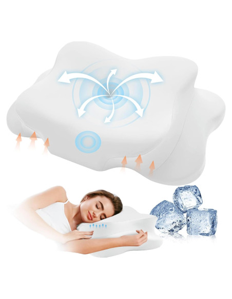 Almohada Cervical Ergonómica SUFOR Espuma Viscoelástica 1.36kg