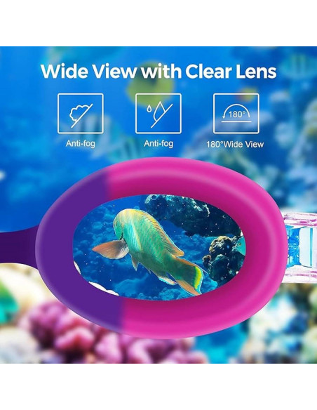 Set de Natación para Niños: Gorro y Gafas Antivaho 3-14 Años