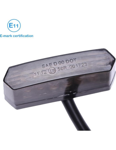 Luz Trasera LED DREAMIZER para Motocicleta y ATV 12V IP67