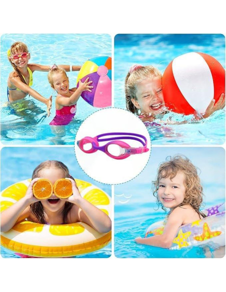 Set de Natación para Niños: Gorro y Gafas Antivaho 3-14 Años